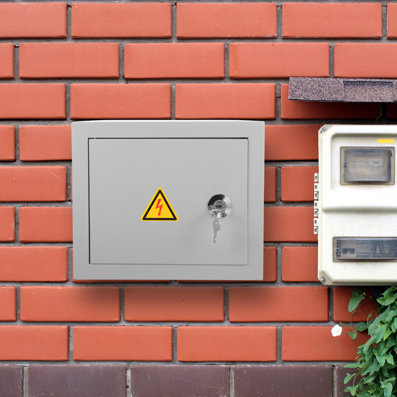 4 sztuki naklejki ostrzegawcze z porażeniem prądem elektrycznym znak wysokiego napięcia etykiety panelu ciśnienie ogrodzenia