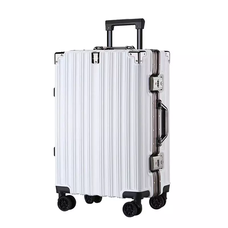 Прямая поставка, универсальный багажный чемодан на колесах большой вместимости, однотонный чемодан на колесиках для путешествий 20 дюймов, 26 дюймов, багажник, ранцы