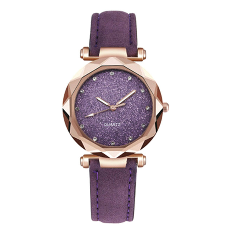 Relógio de pulso de quartzo delicado feminino, relógio feminino, impermeável, luxuoso, quartzo