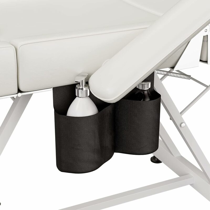 Profesjonalne łóżko do tatuażu z torba do przechowywania, regulowanym stołem do masażu z wieszak na ręcznik, składanym fotelem do rzęs dla klienta Esth