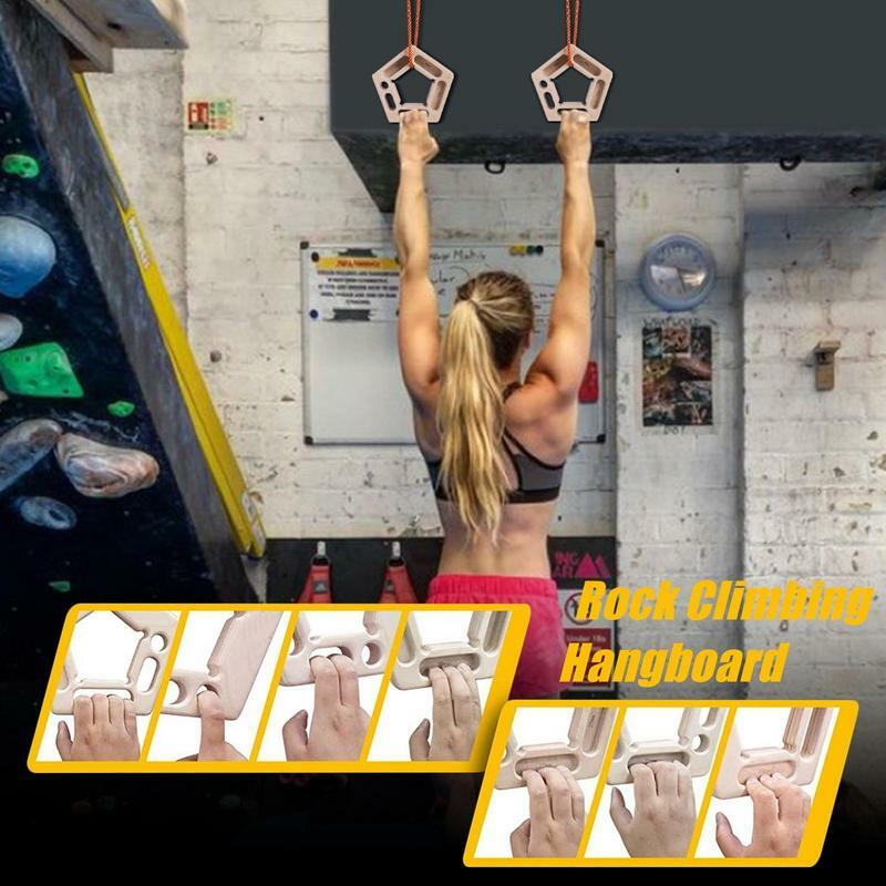 Pull-up Board Hangboard Klettern Finger Stärker Boards Trainer Unterarm Stärker Übungs werkzeug Outdoor Klettern