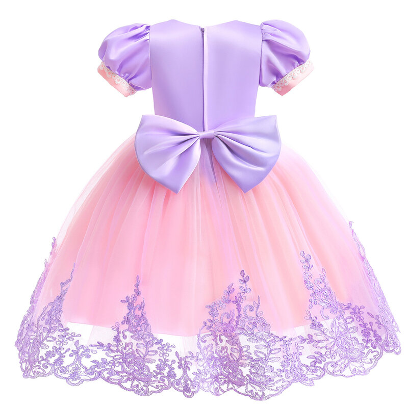 Vestido de Rapunzel para niña, disfraz de princesa para niño, fiesta temática de carnaval, regalo de cumpleaños enredado, vestido elegante de Halloween