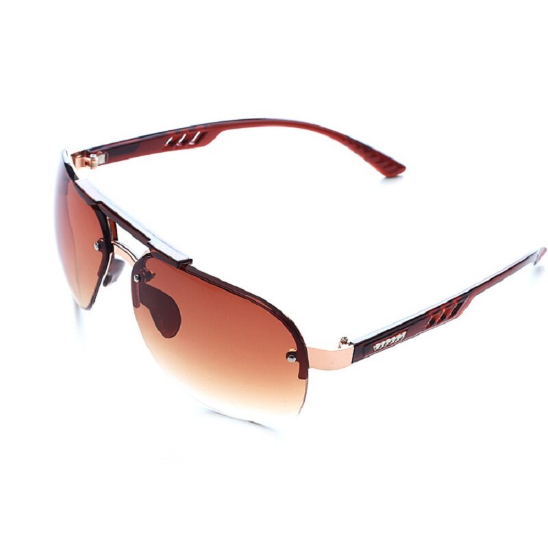2023 New Sunglasses UV 400 Vintage Punk Rimless Rectangle Men Fashion Glasses Trendy Small Frame Sun Glasses Frameless Eyewear