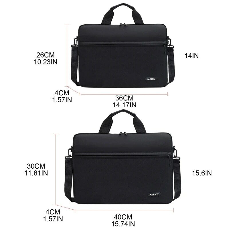15.6인치 노트북 가방 노트북 케이스 슬리브 컴퓨터 숄더 핸드백 서류 가방