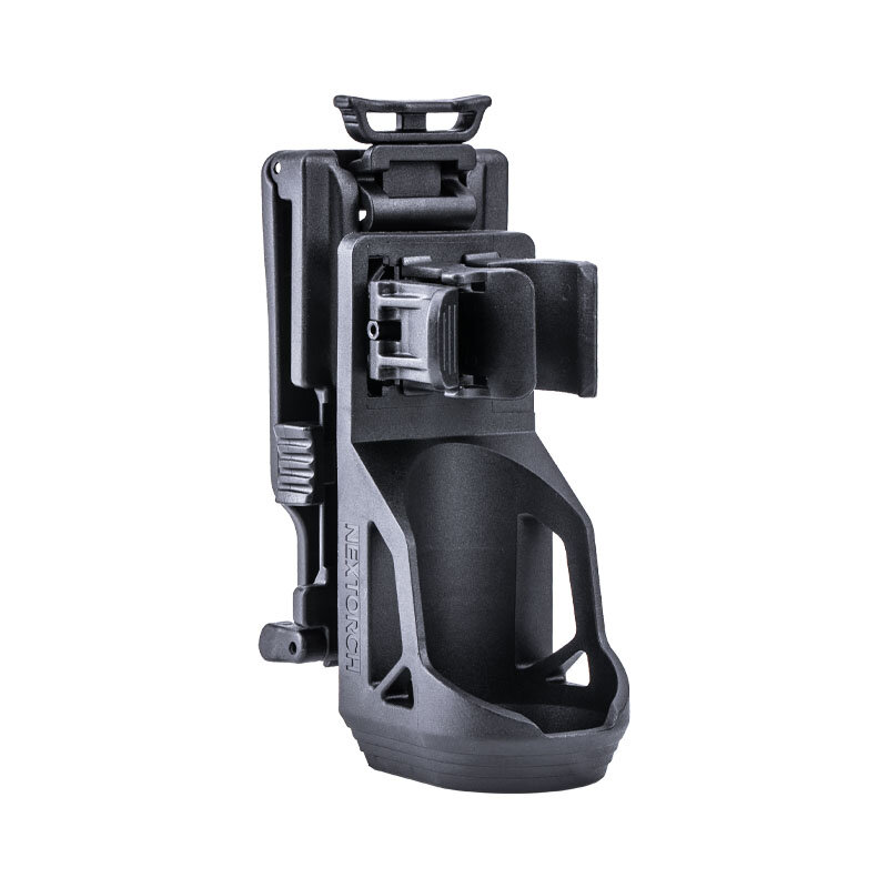 Nex torch v51 Schnellzug-Taschenlampe halter, kompatibel mit Körper durchmesser 25-32mm,360 ° drehbar, innovative Verriegelung, verschleiß fest
