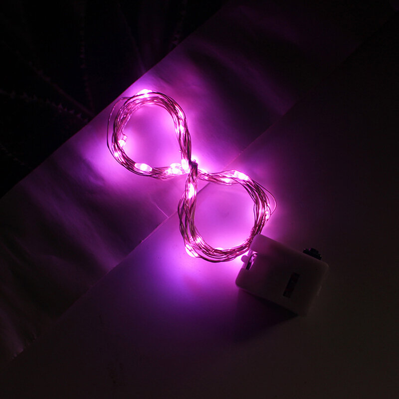 20 LED-Lichterketten 3-Modus wasserdichte biegbare Lichterketten für Wohnzimmer Schlafzimmer Garten dekoration