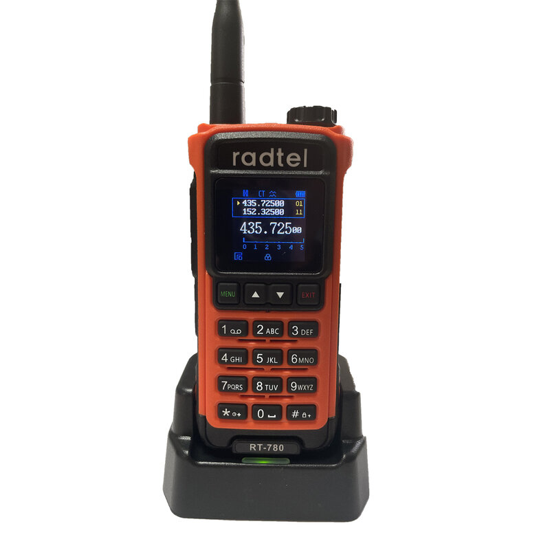Radtel RT-780 136-620Mhz Walkie-talkie amatoriale ricevitore Radio Air Band ricetrasmettitore Radio portatile bidirezionale a lungo raggio USB-C