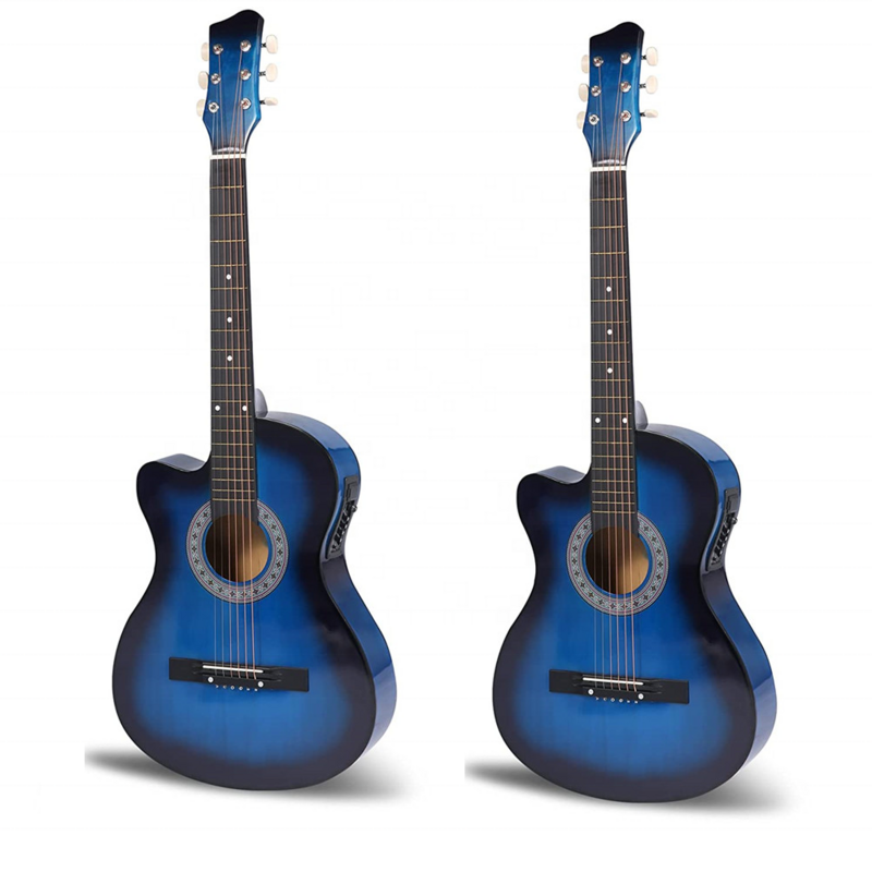 Fabbrica acquistare chitarre all'ingrosso 38 pollici OEM Acoust chitarra elettrica in abete per tutte le età
