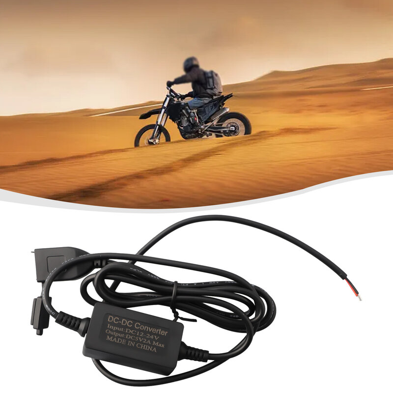 Aksesori elektronik sepeda motor, pengisi daya motor soket catu daya untuk ponsel pintar sepeda motor