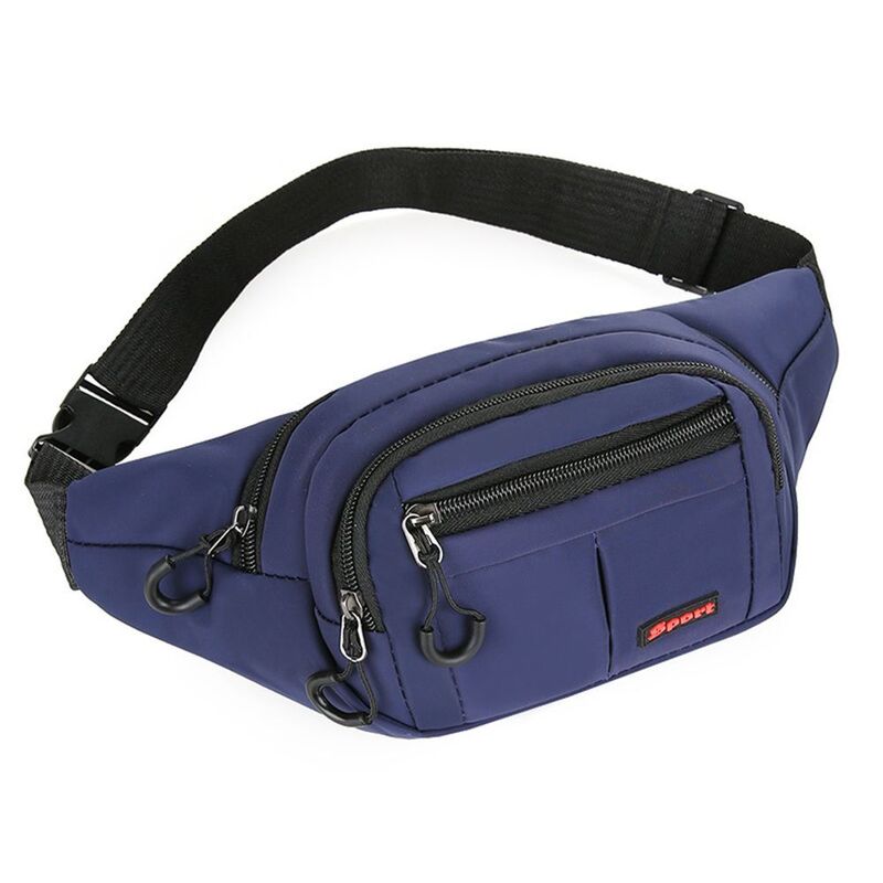 Torba na klatkę piersiowa sportowa portfel w jednolitym kolorze męska damska torba na telefon w talii torba sportowa na ramię