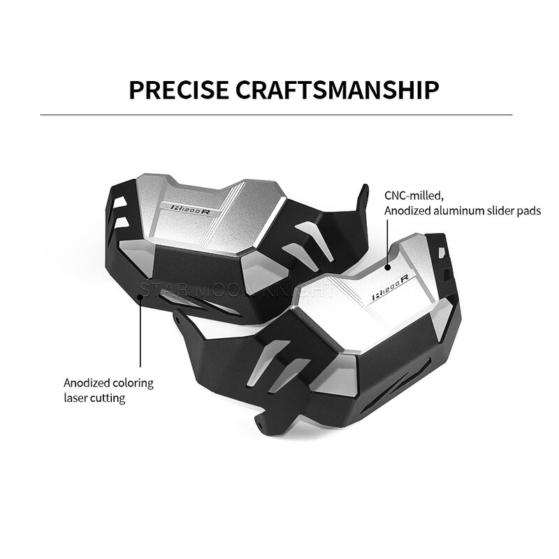 Voor Bmw R1200R R1200GS R 1200 Gs R Rninet R Ninet Motorfiets Motor Guards Cilinderkop Guards Protector Cover Cilinder guard