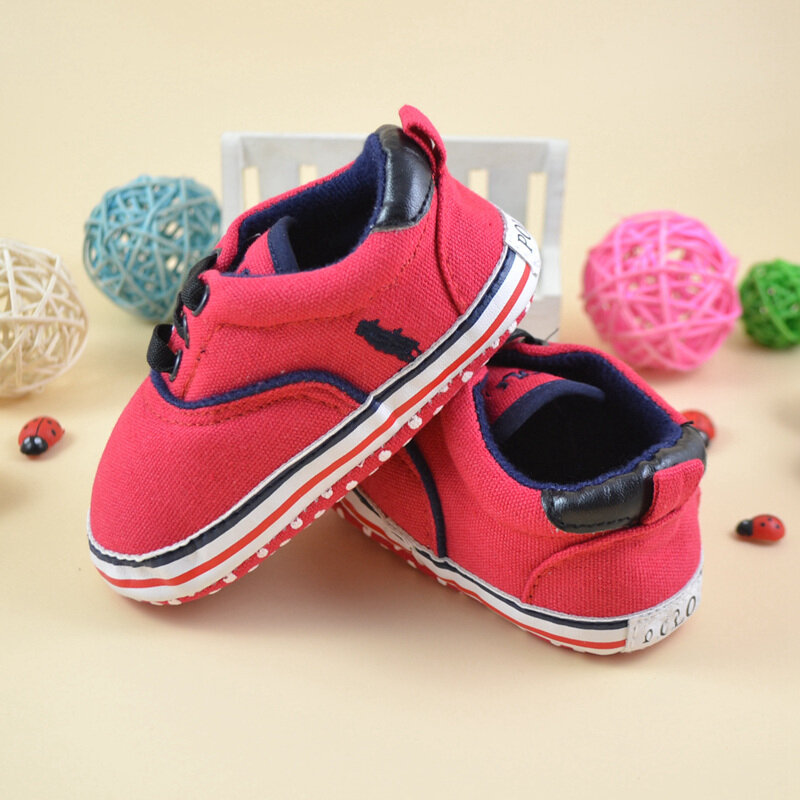 Zapatos antideslizantes para bebés, calzado con suelas suaves de algodón para recién nacidos, primeros pasos