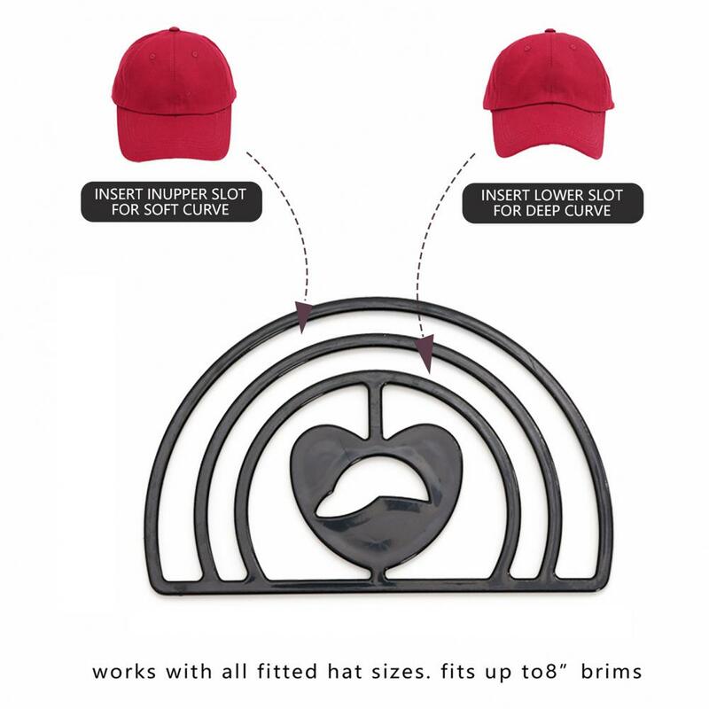 Doblador de ala de sombrero de operación Simple, sin rastro de sombrero minimalista moldeador, modelado resistente, doblador de forma curva de ala, suministros para el hogar
