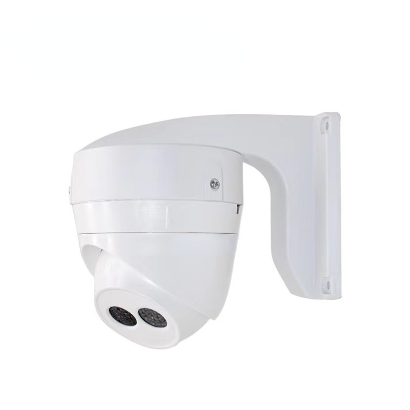 Staffa per telecamera Dome universale supporto per monitoraggio bianco supporto per montaggio a parete in plastica ABS accessori CCTV per telecamera Hikvision DaHua