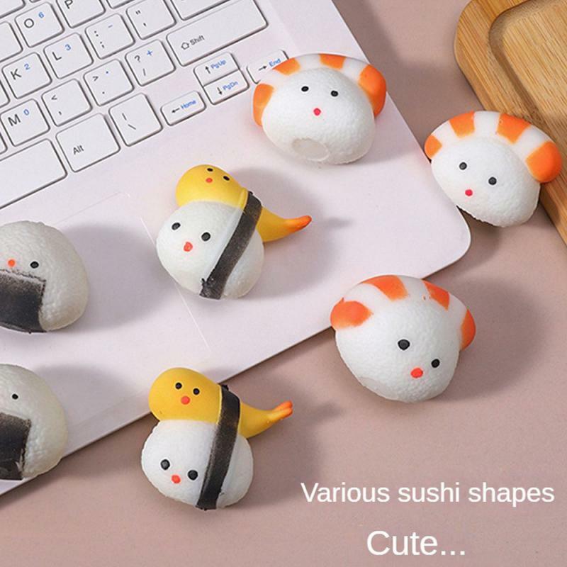 Stress Relief Toys Creative Kneading Music Cute Decompression Spoof Pinch Toys Sushi