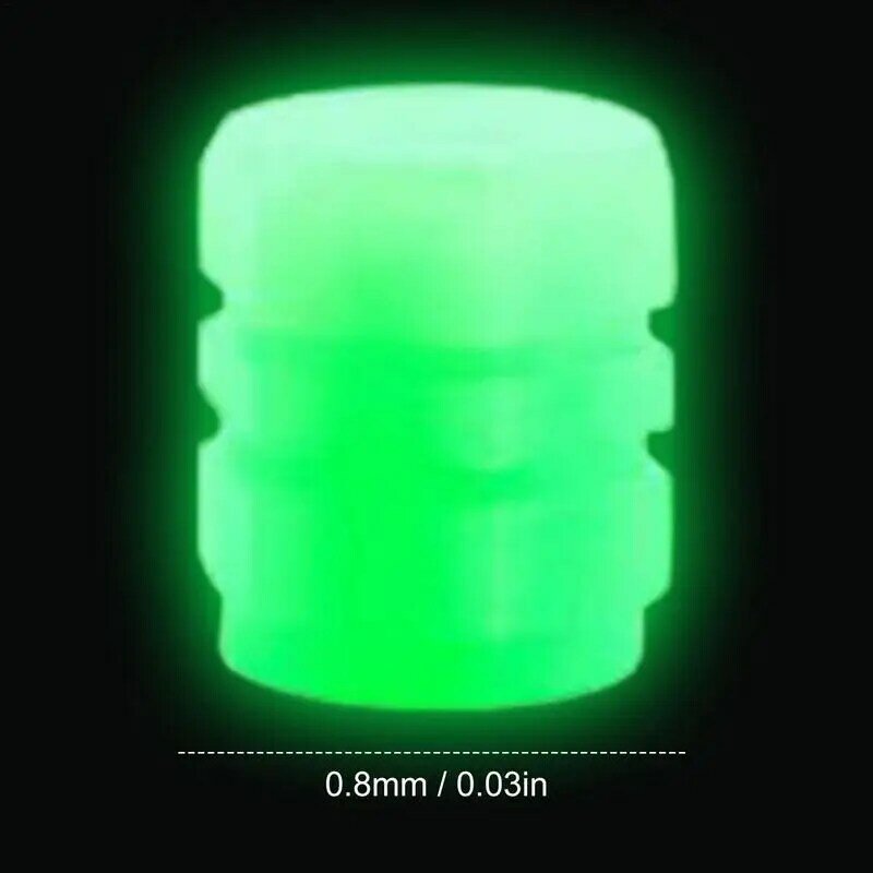 Mini Luminous Tire Caps For Car Motorcycle Colorful Glowing Cover-Tire Wheel Hub Styling Decoration Auto Tire Accessories