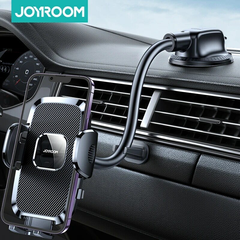 Dashboard Car Phone Holder【360° Widest View】9in Flexible Long Arm, Universal Handsfree Auto Windshield Air Vent Phone Mount 2023