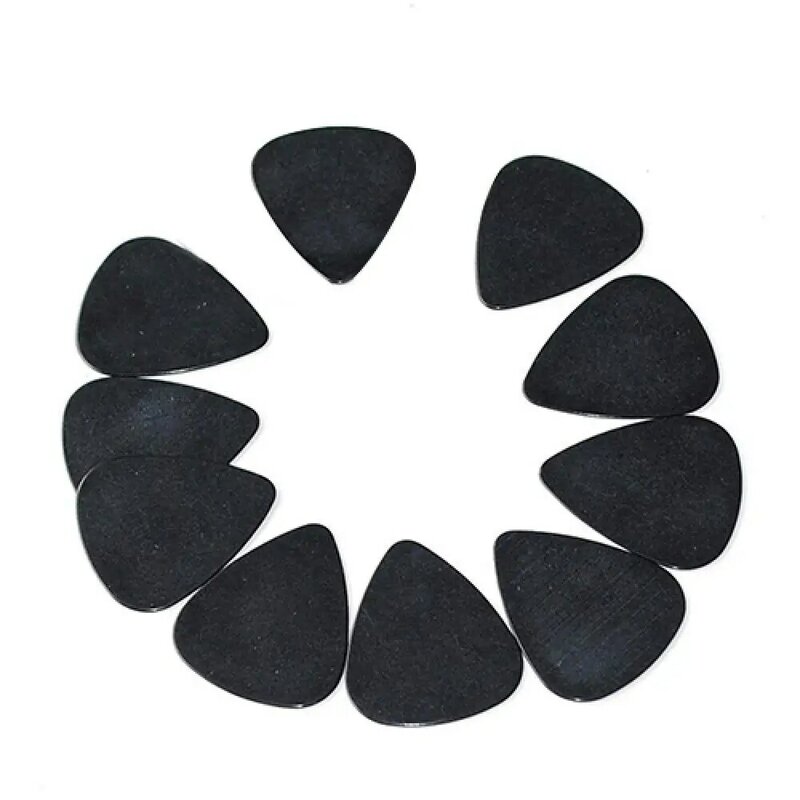 10pcs Black celluloide 0.5mm plettri per chitarra plettri per chitarra elettrica plettri per musica acustica accessori per chitarra musicale