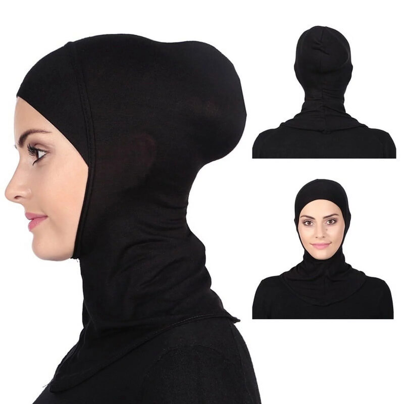 Musulmano Underscarf donne velo Hijab donne musulmane sciarpa turbanti testa per le donne Hijab Hijab cappellini cappello islamico all'ingrosso