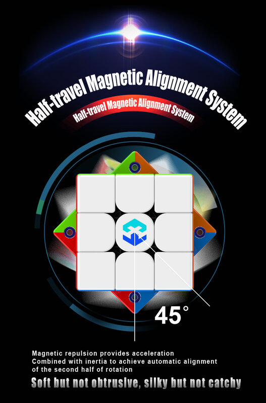 Moretry Tianma X3 potrójne Super magnetyczny magnetyczne 3x3 magiczna kostka profesjonalna Cubo Magico Puzzle zabawka dla dzieci prezent dla dzieci