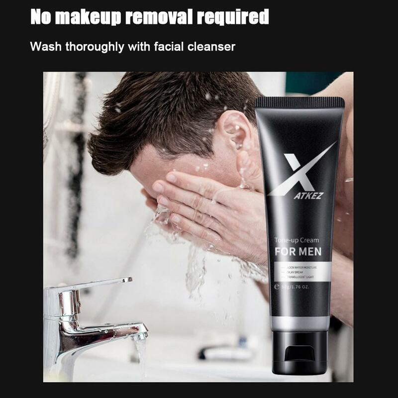 Mężczyźni krem do makijażu znak trądziku korektor nawilżający olejek nawilżający kontrolujący pieg usuwający ujędrniające wybielające męskie kosmetyki do twarzy