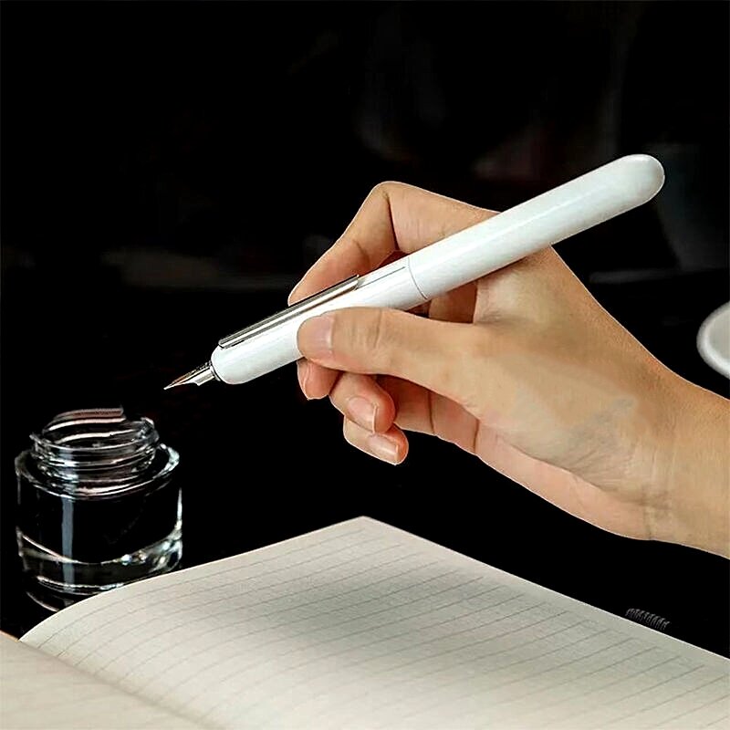 New Arrive LM Dialog Focus 3 Retractable Classics Fountain Pen F0.5mm Gold-Plated Nib Business Office Writing Ink Pens As Gift