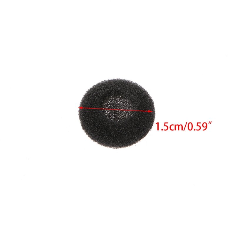 Headset Ear Pads Covers for Headphone 15mm-20mm Headphone Earpads Spare Parts Dropship