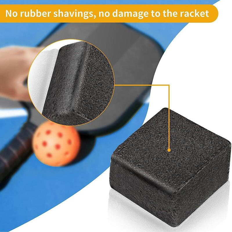 Pickleball Paddle Eraser Carbon Fiber Pickleball Racket Cleaner Safe Paddle Dust Dirt Remover Tools Scratches Cleaner Eraser