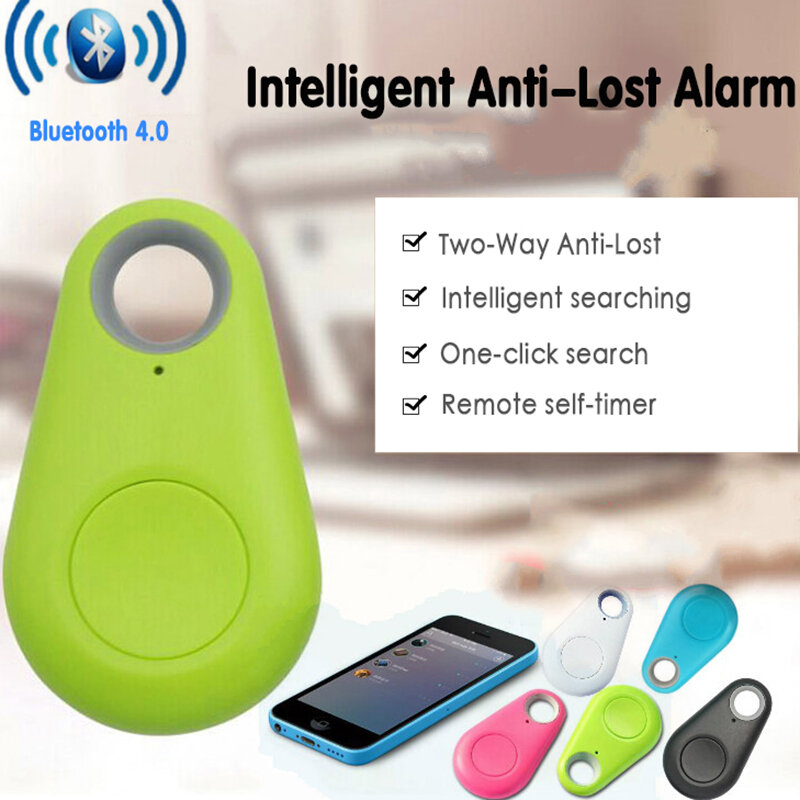 RYRA-rastreador inteligente con GPS para mascotas, localizador con alarma, localizador, con Bluetooth 4,0