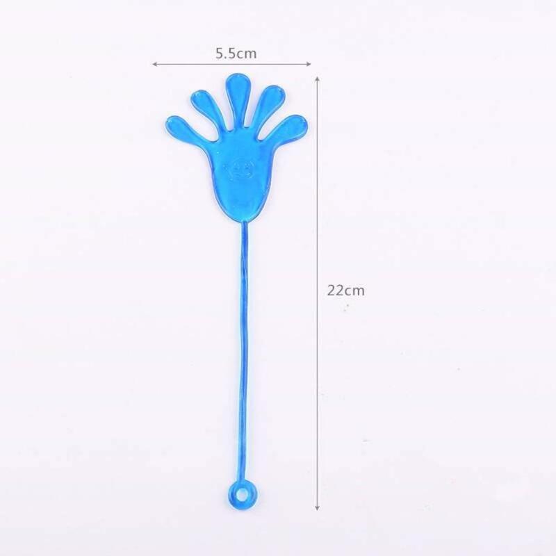 1pc Novelty Funny Plastic Elasticity Flexible Stretchable Sticky Palm Climbing Wall Creative Tricky Toy For Kids Children Gift