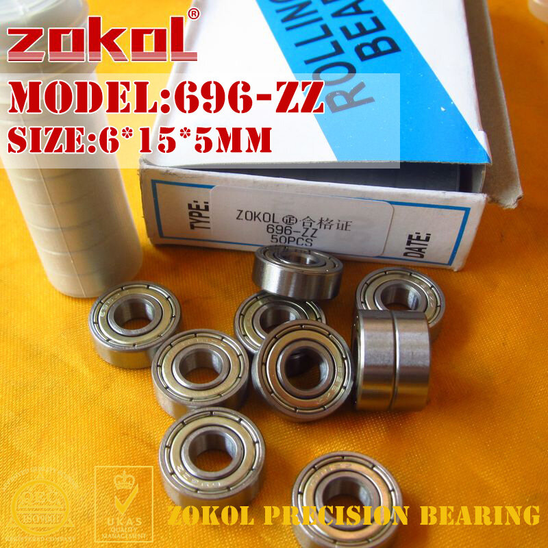 Zokol-Mini rodamiento de Metal sellado en miniatura, 10/200 piezas, 692ZZ, 693ZZ, 694ZZ, 695ZZ, 696ZZ, 698ZZ, 699ZZ, RS 2RS