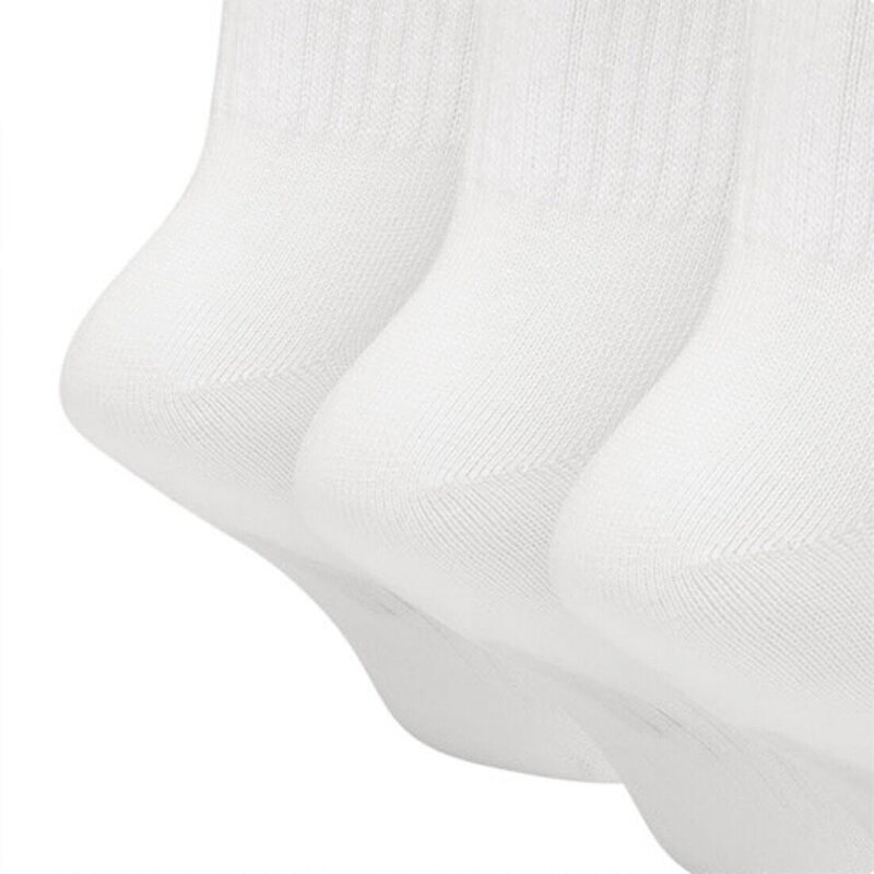 Nike-Calcetines deportivos ligeros para hombre y mujer, medias originales de color blanco, tallas S, M, L, XL, SX7676, 3 pares