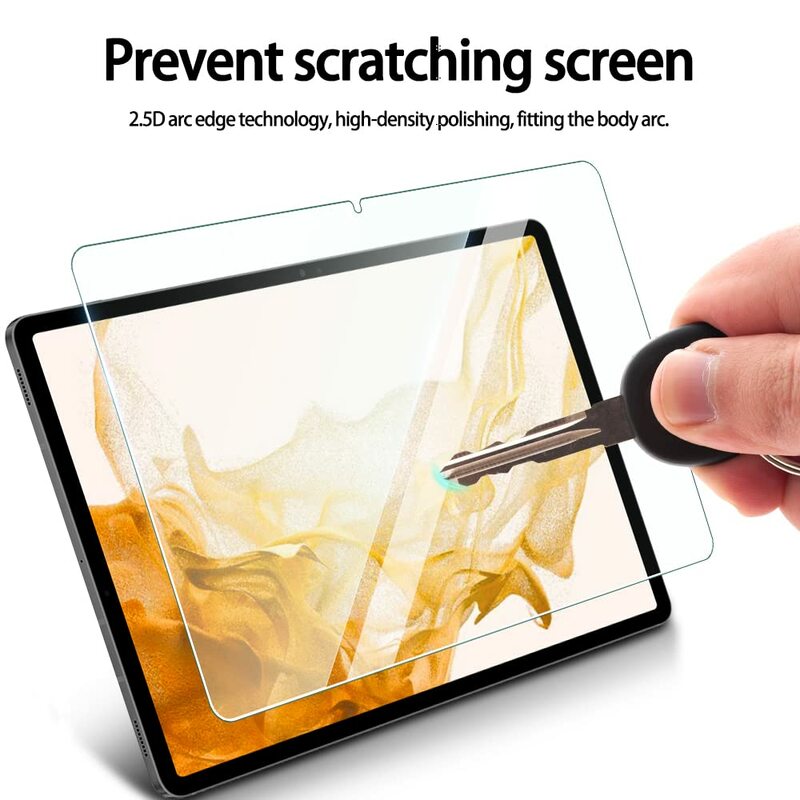 Закаленное стекло для Samsung Galaxy Tab S8 S7 S6 lite S6 S5E S4 Tab A8 A7 lite A7 A10.5 A10.1, защитная пленка для экрана планшета Samsung