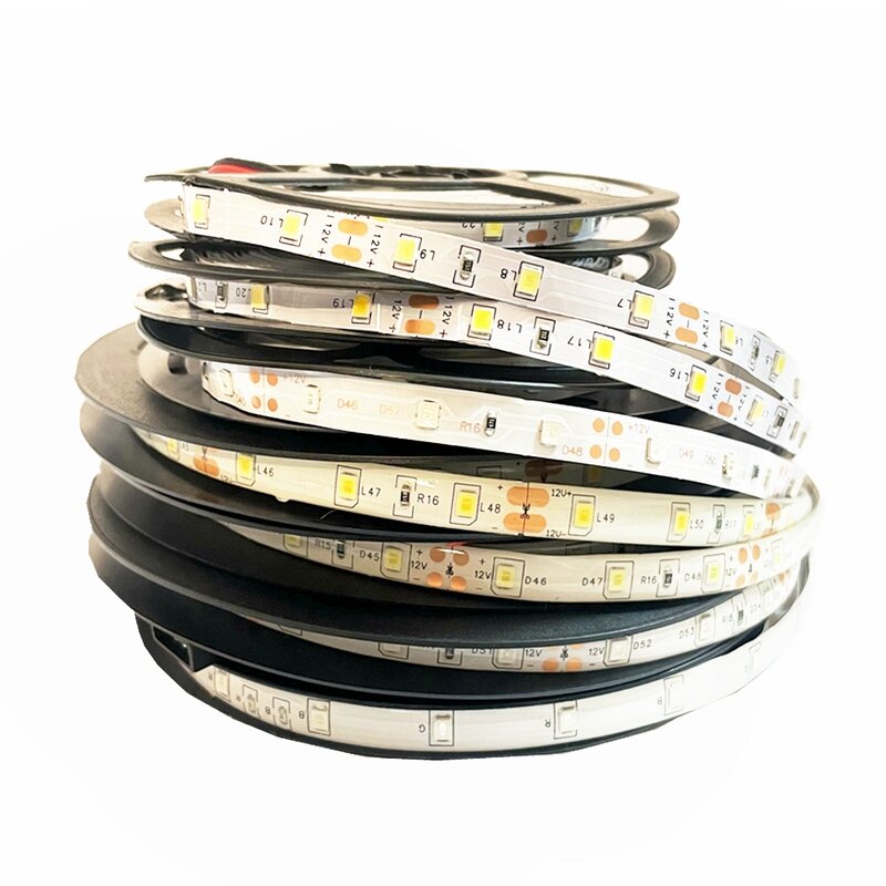 Dc 12 V Waterdichte Led Strip Light Tape 2835 Rgb 1M 2M 3M 5M Flexibele Led strip Lamp 60LED/M Diode Flexibele Tv Backlight Decor