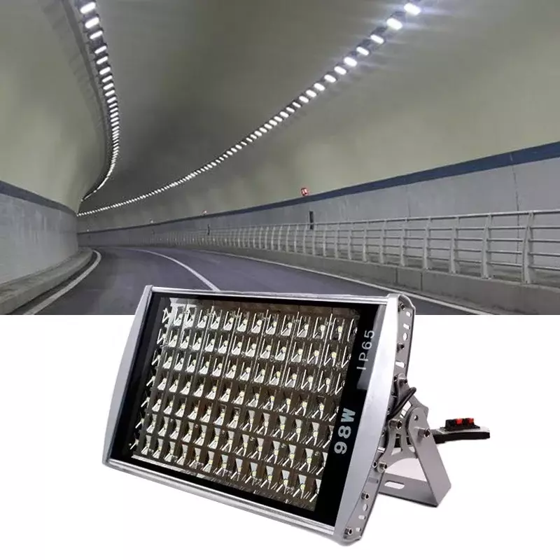 고속도로 비상 LED 투광 조명, 야외 알루미늄 IP65 방수, 42W, 56W, 98W, 168W, 196W, 가스 스테이션 터널 조명