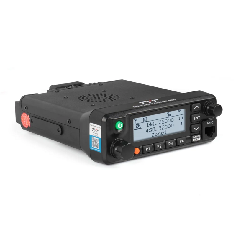 TYT-DMR Rádio móvel de banda dupla, MD-9600 Walkie Talkie, digital ou analógico, GPS, MD-9600, 50 W, 45 W, 25W, AES256