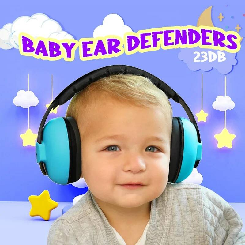 Auriculares antirruido para bebé, ensanchador de oídos para dormir, orejeras para niños, tapones para los oídos para dormir, orejeras para niños