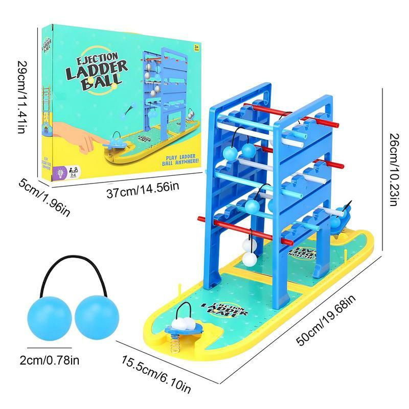 Ladder Ball Toys Interactive Ejection Ball Toy Safe And Sturdy Birthday Christmas And Easter Gifts For Kids Boys And Girls