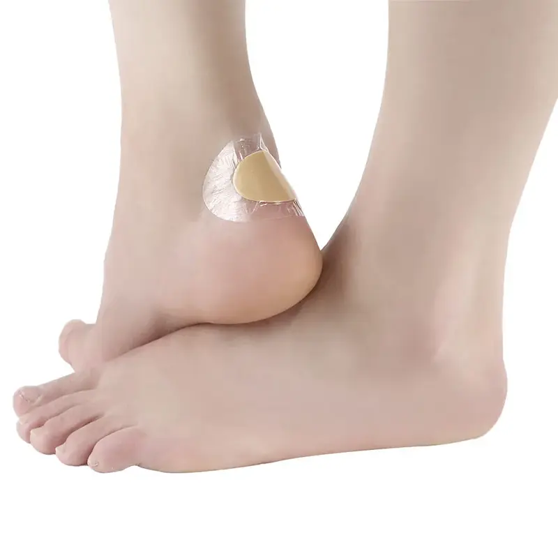 Gel Heel Protectors Shoes Sticker Soft Hydrocolloid Foot Patches Adhesive Blister Pads Heel Liner Pain Relief Plaster Feet Care