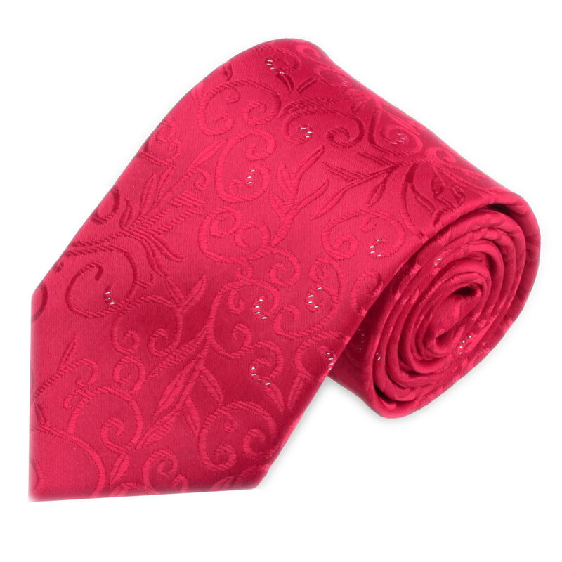 Cravates noires et rouges pour hommes et femmes, accessoires de mariage élégants, 8cm