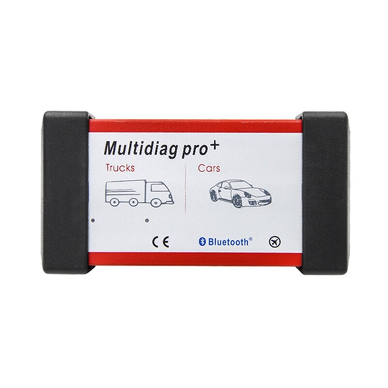Multidiag Pro Plus Scanner para carro e caminhão, Bluetooth com placa dupla, NEC Auto Ferramenta de Diagnóstico, 2021.11, OBD2, 2023, mais novo