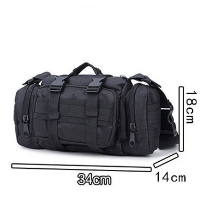 야외 레저 스포츠 군사 전술 허리 팩, 대용량 낚시 사냥 어깨에 매는 가방, 다기능 카메라 가방