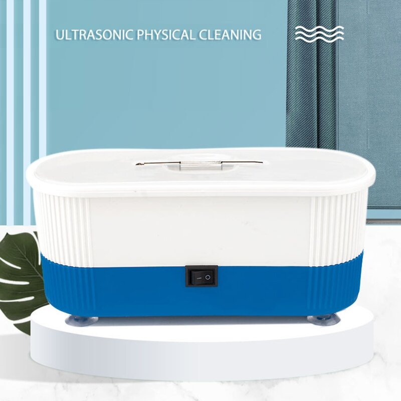 بالموجات فوق الصوتية الأنظف تنظيف حمام بالموجات فوق الصوتية غسالة آلة محمولة إزالة التلوث العميق للمجوهرات نظارات ساعة