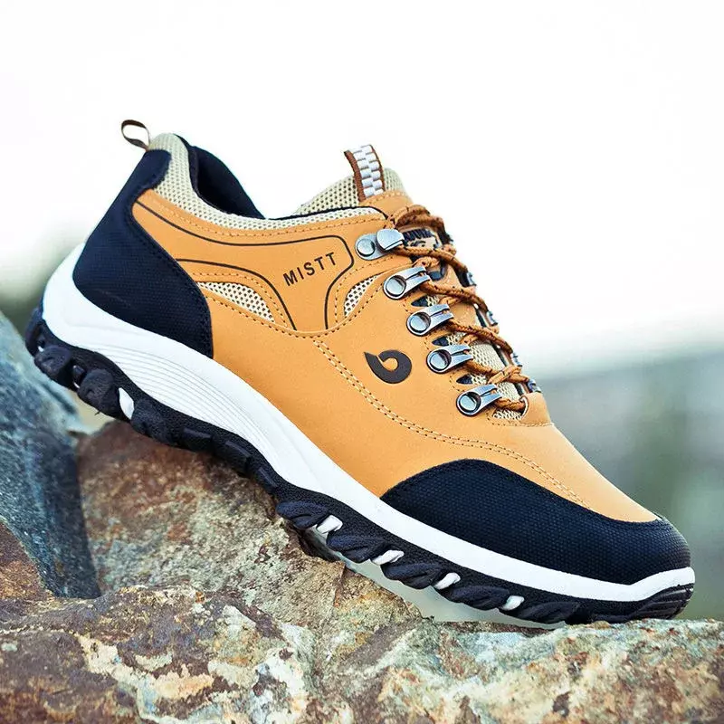 2023 New Men's 39-44 Large Outdoor Hiking Camping Running Jogging Shoes Waterproof Anti-slip Sports Shoes Mountaineering Shoes