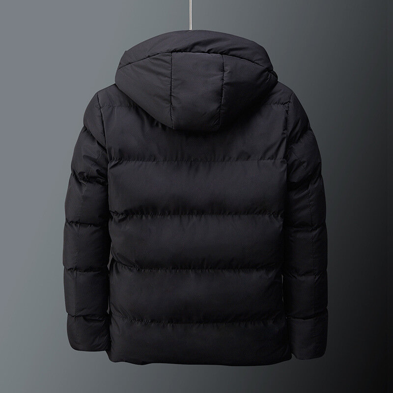 MRMT 남성용 후드 패딩 코튼 코트, 젊은 남성 캐주얼 따뜻한 코튼 패딩 재킷, 남성용 오버코트, 2024 브랜드 신제품