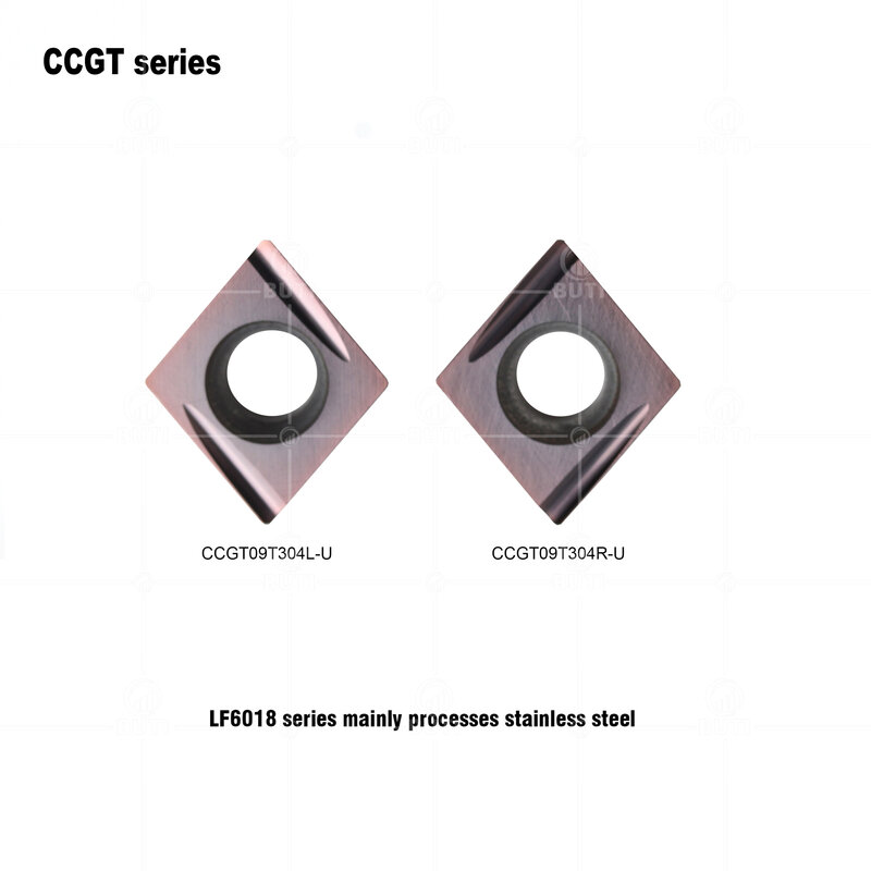 DESKAR 100% Original CCGT09T304R-U LF6018 CCGT09T304L-U LF6018 CNC Lathe Cutter Tools Turning Inserts For Stainless Steel Parts