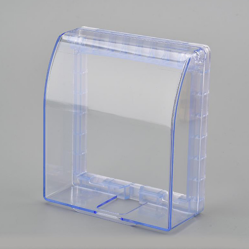 Caja protectora de 2 piezas para enchufe Exterior, Protector para interruptor de bebé, enchufes eléctricos para exteriores