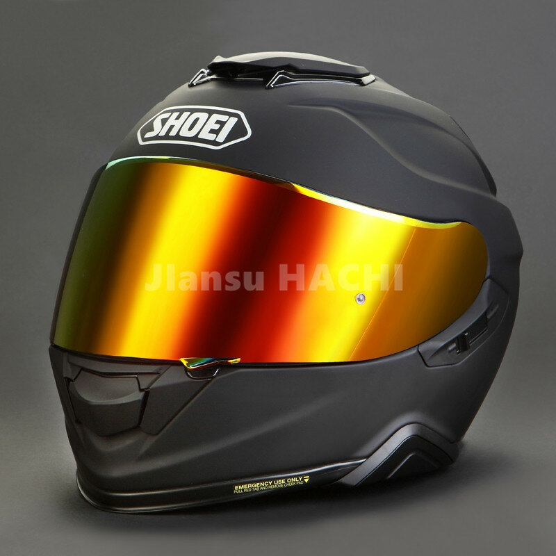 Visor Helm untuk SHOEI GT Air Neotec CNS-1 TC-5 TC-9 GT Air 2 Helm Perisai Uv Cut Casco Moto Pelindung Wajah Visera Kaca Depan