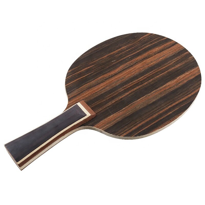 Boer High Quality Ebony Table Tennis Board Blade Base 7-Ply Ping Pong Blade Paddle Bottom Plate Table Tennis Racket Pingpong Bat