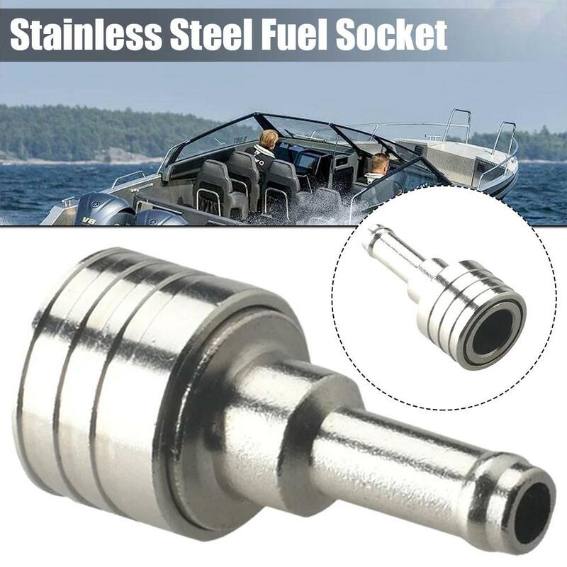 65750-95500 Stainless Steel Fuel Socket 65750-95510 For Outboard Motor Stroke Socket Fuel Hose X5p2